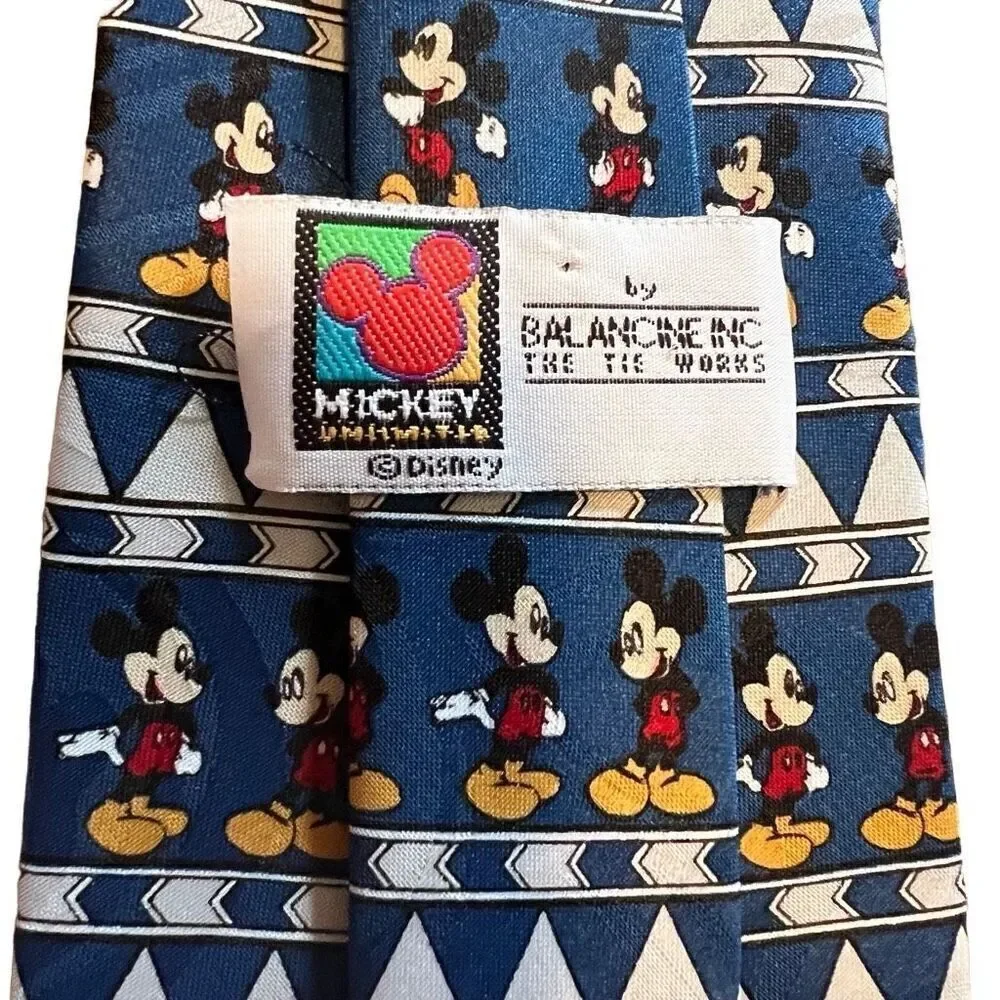 Vintage Mickey Mouse Tie by Balancine. Great Condition!